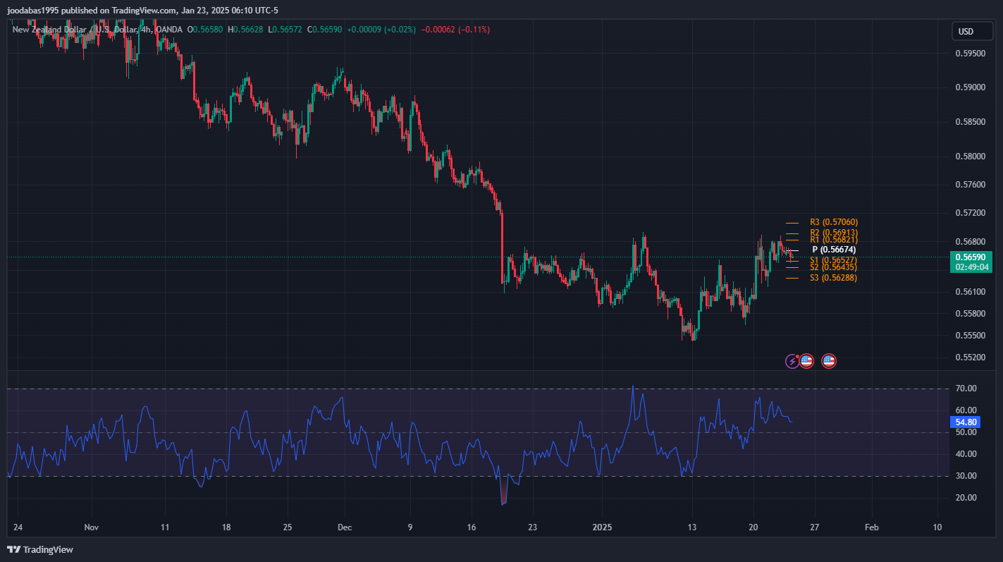 تحليل NZDUSD دولار ليوم الخيمس 23-1-2025